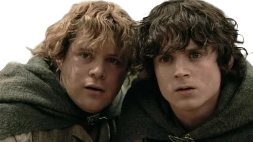 Sam y Frodo