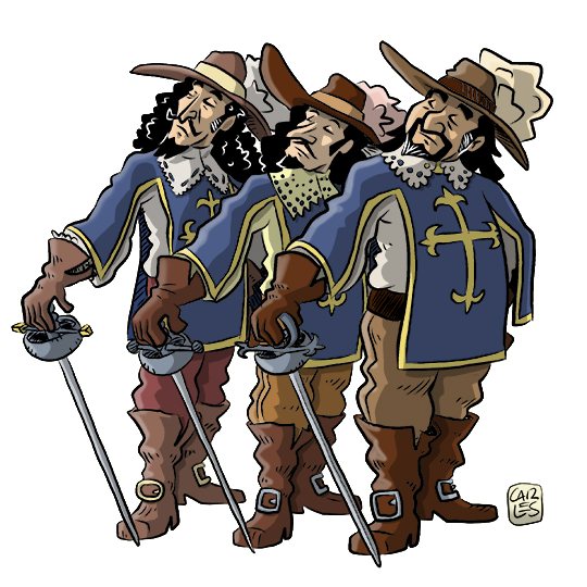 Los Tres Mosqueteros