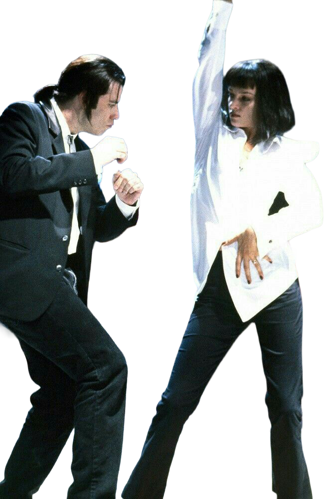 Vincent Vega y Mia Wallace